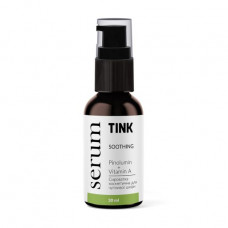 Serum for the person Tink Perfection Pinolumin + Vitamin A Soothing Serum for sensitive skin with vitamin A and oil borago, 30 ml