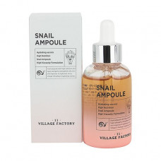 Serum for the person Village 11 Factory Snail Ampoule with mutsiny snails, 50 ml