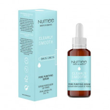 Serum for clarification of a time of Numee Drops Of Benefits Clearly Smooth BHA of 2% + Zinc of 1% Pore Purifying Serum, 30 ml