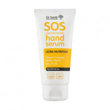 Serum for hands of Dr. Sante SOS Concentrated Hand Serum Ultra-Nutrition Ultrapitaniye, 50 ml