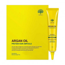 Serum for hair of Char Char Argan Oil Protein Hair Ampoule with argan oil, 5*15 ml