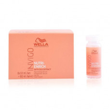 Serum for hair of Wella Professionals Invigo Nutri-Enrich nutritious, with silk extract, 8 * 10 ml