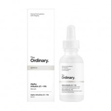 Serum from Alf Arbutinom and The Ordinary Alpha Arbutin hyaluronic acid of 2% + HA, 30 ml