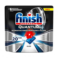 Tablets for washing of ware of Finish Quantum max in the dishwasher, 20 pieces
