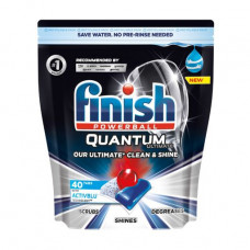 Tablets for washing of ware in the Finish Quantum Ultimate dishwasher, 40 pieces