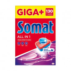 Tablets for the Somat Giga Plus All in 1 dishwasher, 130 pieces