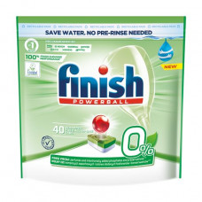 Tablets for the Finish Powerball dishwashers of 0%, 40 pieces
