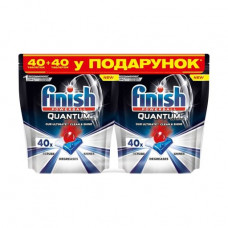 Tablets for the Finish Quantum dishwashers, 40+40 pieces