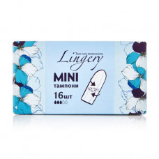 Tampons of Lingery Mini, 16 pieces