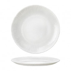 Plate of a desertn of Bormioli Rocco Coconut of 21 cm, 422312FS7121990