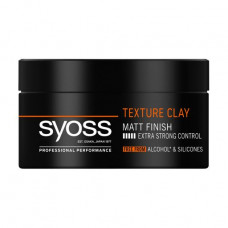 The texturing clay for hair of Syoss Texture Clay fixing of 5 (extra strong), 100 ml