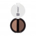 Shadows powders for eyebrows of Quiz Cosmetics Brow Set tone 02, 8 g
