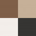 Shadows for eyebrows of Avenir Cosmetics 03, 4.5 g
