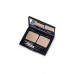 Shadows for eyebrows of Radiant Brow Design Matt Duo tone of 1 Light Blonde-Dark, 1 g