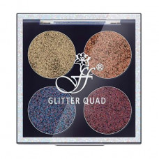 Eye shadow FFleur E-494 Glitter Quad 1, 4-x color, 5.2 g