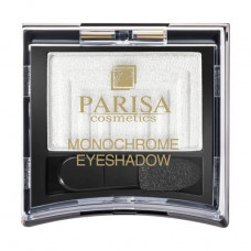 Eye shadow Parisa Cosmetics MonoChrome Eyeshadow E-401, 01 Nacre of white, 2 g