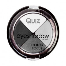 4-colored eye shadow Quiz Cosmetics Color Focus, 450, 10 g