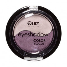 2-colored eye shadow Quiz Cosmetics Color Focus Eyeshadow, tone 212, 4 g