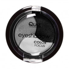3-colored eye shadow Quiz Cosmetics Color Focus Eyeshadow, tone 302, 4 g