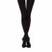 Warm tights female Conte elegant Velour ekstramatovy, 100 DEN, Nero, size 2