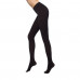 Warm tights female Conte elegant Velour ekstramatovy, 100 DEN, Nero, size 2
