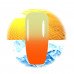 Thermo Orange-pale gel polish Canni 334 of pink, 7.3 ml