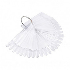 Tipsa on Canni ring transparent, oval, 50 pieces
