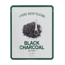 Fabric APieu Pore Deep Clear Black Charcoal Mask mask with black coal, for clarification of a time, 25 g