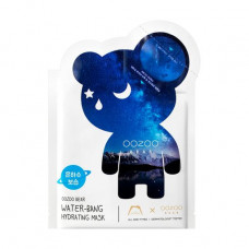 Fabric mask for deep moisturizing of face skin of The Oozoo Bear Water-Bang Hydrating Mask, 1 piece.