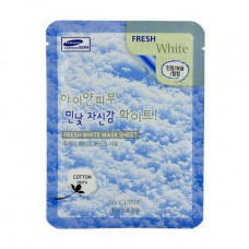 Fabric face pack 3W Clinic Fresh White Mask Sheet with niatsinamidy, 1 piece