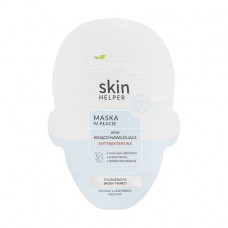 The fabric Bielenda Skin Helper Mask face pack calming and moistening, 1 piece