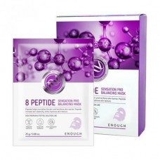 Fabric Enough 8 Peptide Sensation Pro Balancing Mask Pack face pack with a complex of peptides, 10*25 g