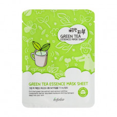 Fabric Esfolio Green Tea Essence Mask Sheet face pack with green tea, 25 ml