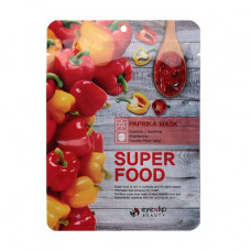 Fabric Eyenlip Super Food Paprika Mask face pack with extract of paprika, 23 ml