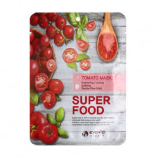 Fabric Eyenlip Super Food Tomato Mask face pack with extract of a tomato, 23 ml
