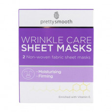 Fabric Face Facts Wrinkle Care Sheet Face Mask face pack with hyaluronic acid, 2 pieces