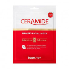 The fabric FarmStay Ceramide Firming Facial Mask face pack strengthening with ceramides, 27 g