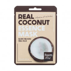 Fabric Farm Stay Real Coconut Essence Mask face pack Coco, 23 ml