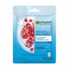 Fabric Garnier Skin Naturals face pack of Uwlazhnenije + Akwa Bomba, 32 g
