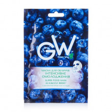 Fabric Green Way Super Food Mask Acai & Goji Berry face pack Intensive rejuvenation, 25 g