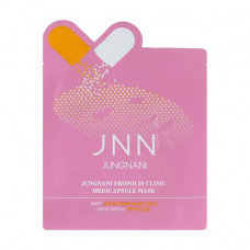 Fabric Jungnani Propolis Clinic Medicapsule Mask face pack Nutritious, with propolis, 23 ml