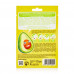 Fabric face pack Just Kawaii Just Kawaii Hello, I Am Avokado! Lifting Your Face! * Rejuvenation and hydrobalance, 25 g