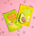 Fabric face pack Just Kawaii Just Kawaii Hello, I Am Avokado! Lifting Your Face! * Rejuvenation and hydrobalance, 25 g
