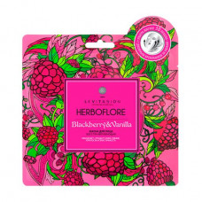 The fabric Levitasion Herboflore Blackberry & Vanilla face pack restoring with blackberry and vanilla, 35 ml
