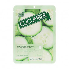 Fabric May Island Real Essence Cucumber Mask Pack face pack with extract of a cucumber, 10*25 ml