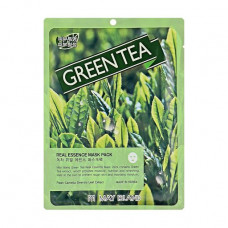 Fabric May Island Real Essence Green Tea Mask Pack face pack with green tea, for problem skin, 10*25 ml