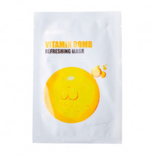 The fabric Medi-Peel Vitamin Bomb Refreshing Mas face pack toning, 25 ml