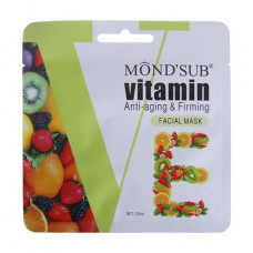 Fabric Mond'Sub Vitamin E Anti-aging & Firming Facial Mask face pack of Anti-aging, 25 ml