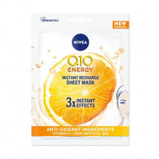 Fabric Nivea Q10 Energy face pack with vitamin C, 1 piece