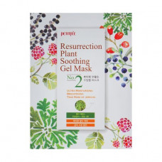 The fabric Petitfee & Koelf Resurrection Plant Soothing Gel Mask face pack moistening, 30 g